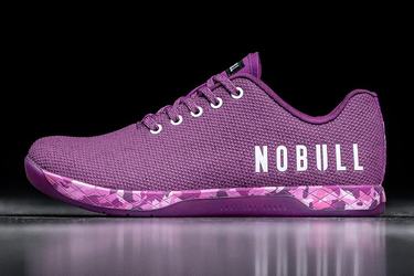 Nobull Superfabric Men's Trainers Purple | Australia (XU6523)